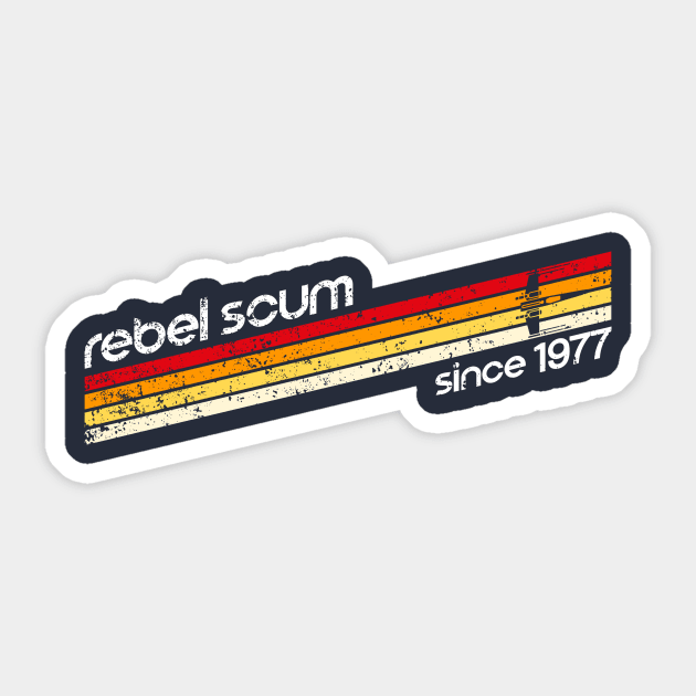 Old School Scum Sticker by RetroDivision